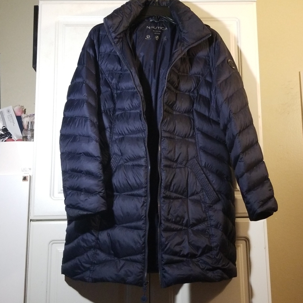Nautica light weight blue  jacket